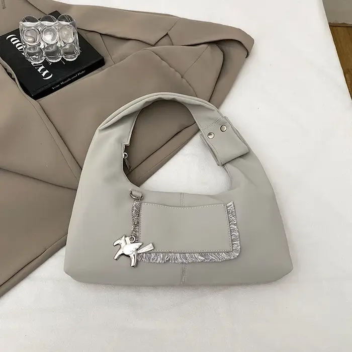2025 nouveau Design sacs à main en Nylon femmes Hobo sac à bandoulière grande capacité Portable fourre-tout mode femme