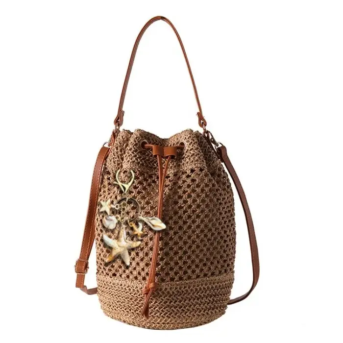 Sac à langer en cuir texturé grande capacité pour femmes