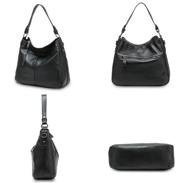 Zency – sac à bandoulière en cuir véritable pour femmes