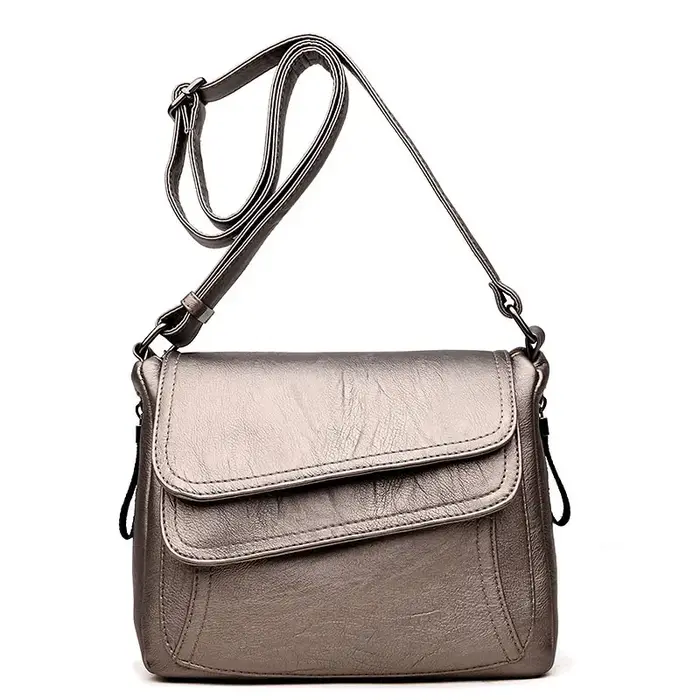 Sac à main de luxe en cuir souple pour femmes