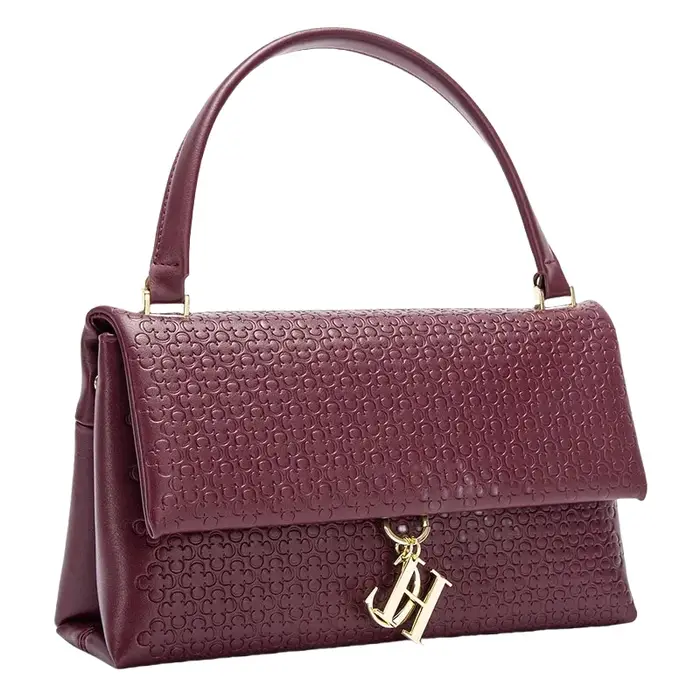 Sac à main CH pour femme, sac à bandoulière de luxe de créateur, sac à poignée supérieure en cuir ga