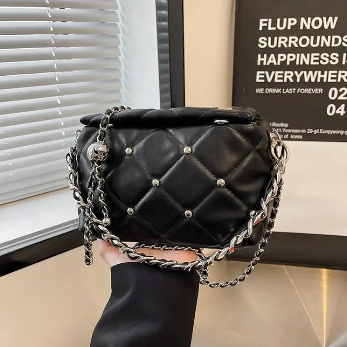Sac messager en cuir pour femmes