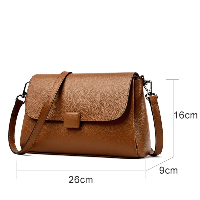 Sac fourre-tout en cuir véritable pour femmes, sac à main en cuir de vache souple, sac à bandoulière