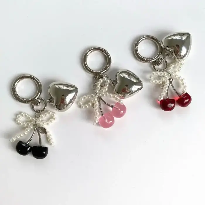 Breloque de sac en perles