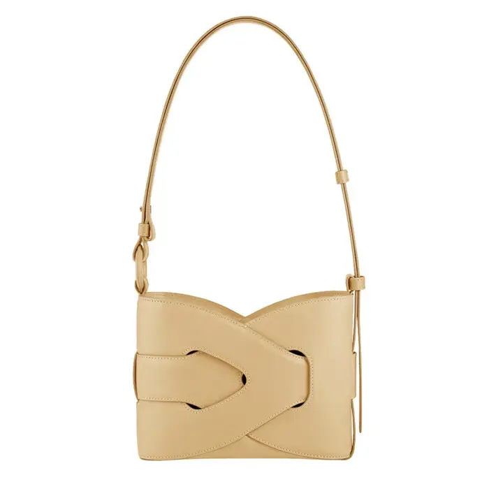 Sac à main pour femme en cuir véritable de luxe, nouveau design géométrique, petit sac bandoulière