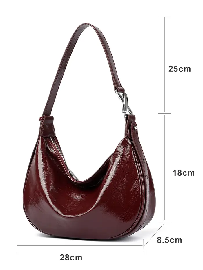 Sac fourre-tout en cuir véritable pour femme
