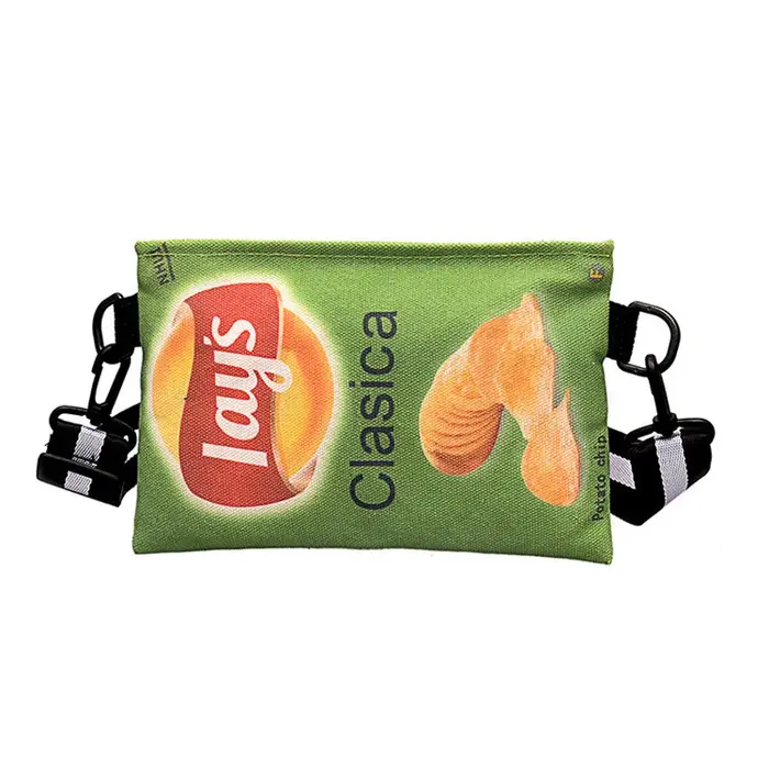Sac à main à bandoulière en toile pour femmes, sac à bandoulière amusant avec jetons de pommes de te