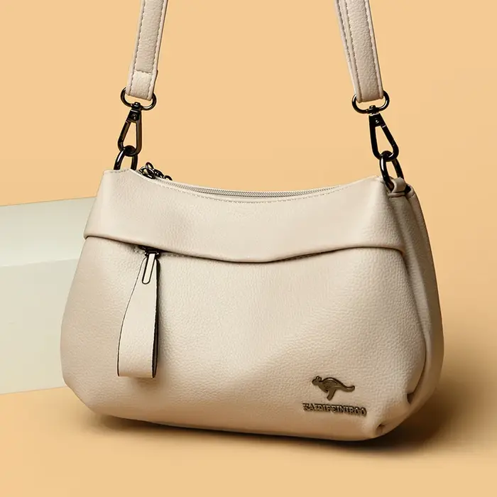 Boston-Petit sac à main en cuir vintage pour femme