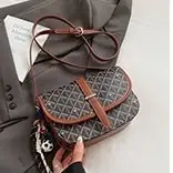 Sac à langer tendance : Sac à main de luxe vintage en cuir pour femme