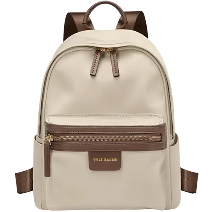 GOLF-Petits Sacs à Dos Anti-Vol avec Fermeture Éclair pour Femme, Sacoches d'École pour Étudiants, T