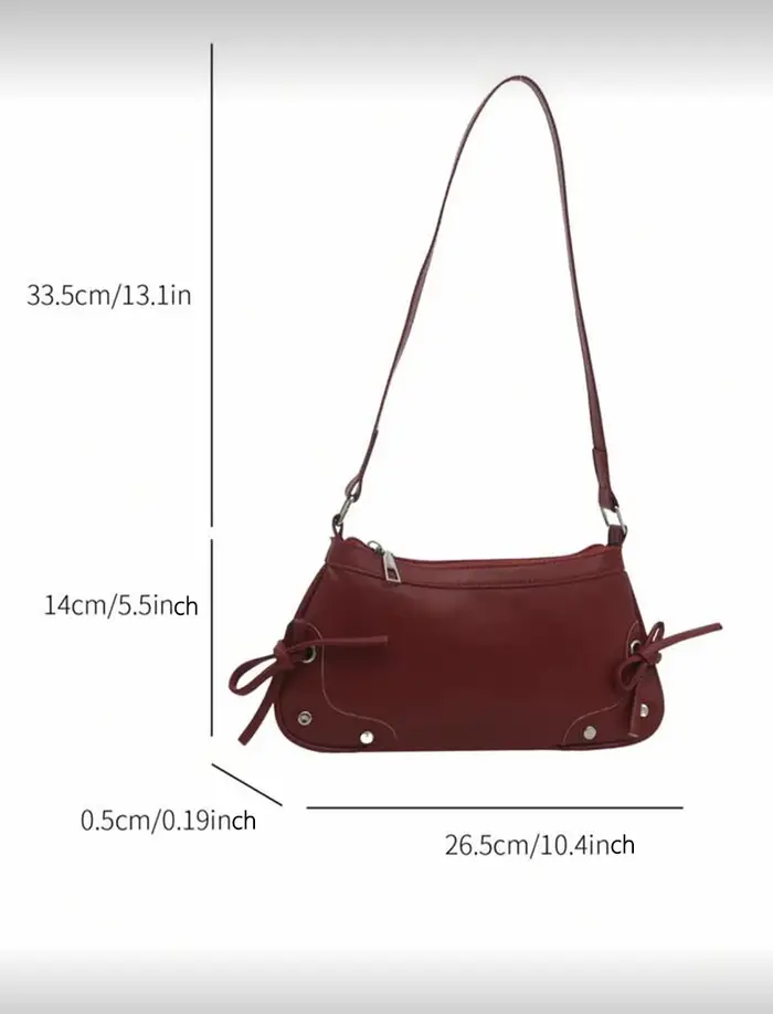 Nouveau sac à bandoulière tendance avec design bicolore. Sac pliable à porter sous le bras