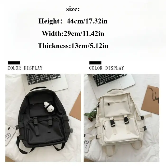 Nouveau sens de haut de gamme du cartable femme lycée campus grande capacité sac à dos travail vent sac à bandoulière mâle ins sac