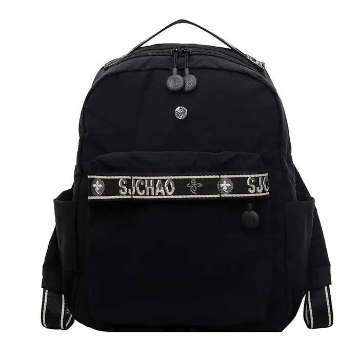 Sac pour femme en tissu lavé, disponible en plusieurs couleurs, sac à dos de grande capacité, fourre