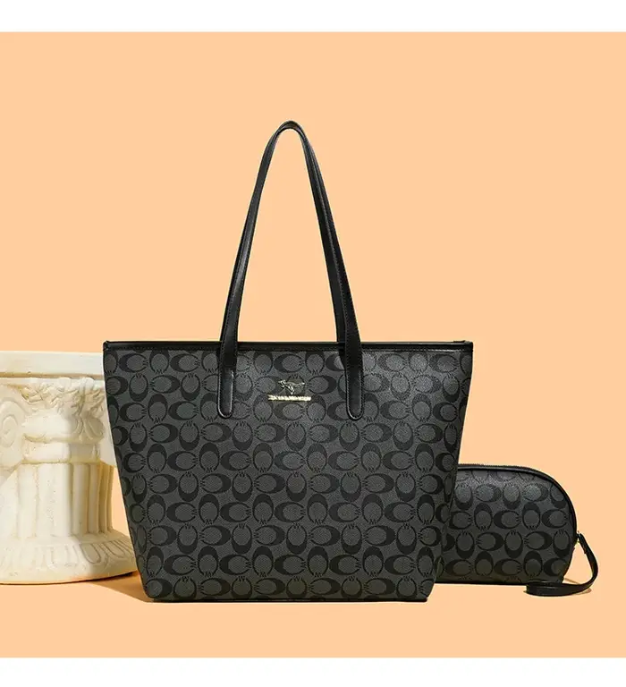 Sac à main décontracté imprimé tendance pour femmes - sac de shopping classique et polyvalent, adapt