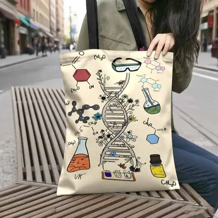 Sac fourre-tout sur le thème de l'ADN