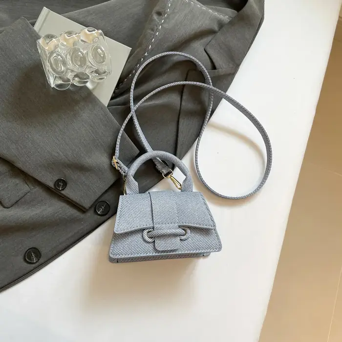 Sac à main mini tissé élégant pour femme