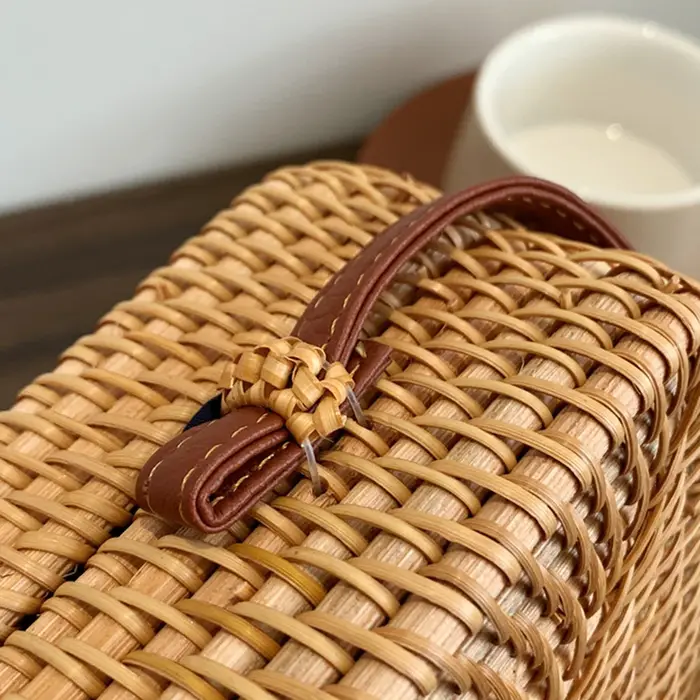 Sac à bandoulière tissé à la main pour femmes