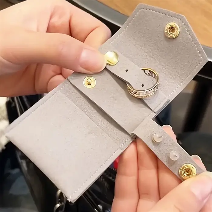Mini sac à bijoux portable