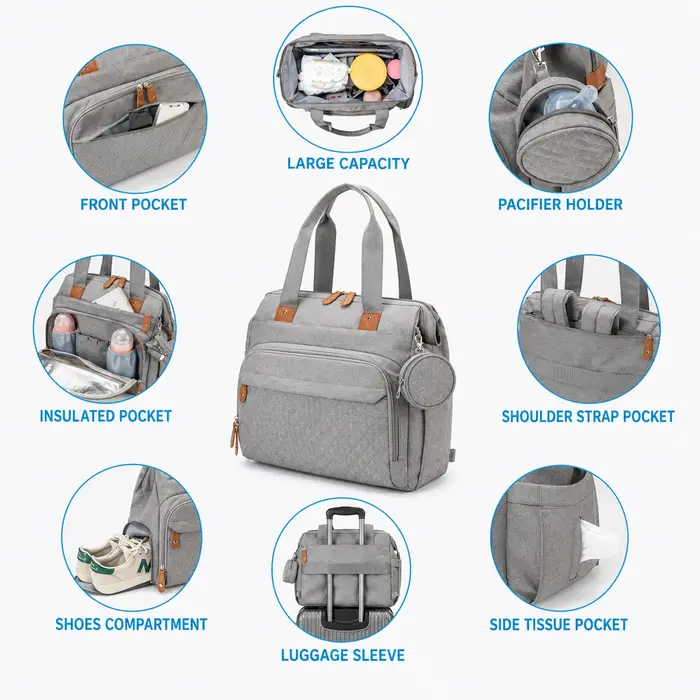 Sac à couches pour bébé