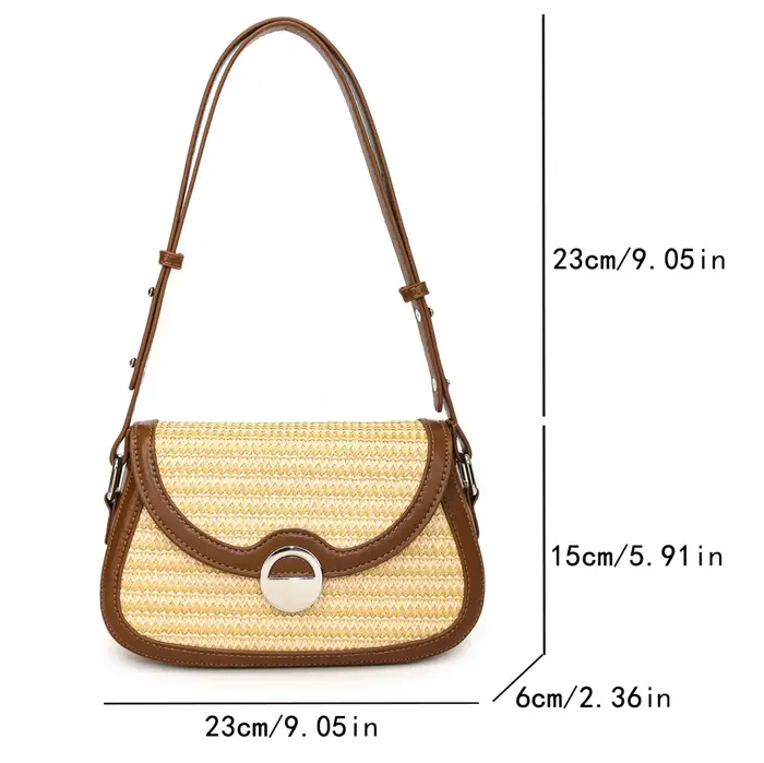 Sac à main tissé de styliste pour femmes
