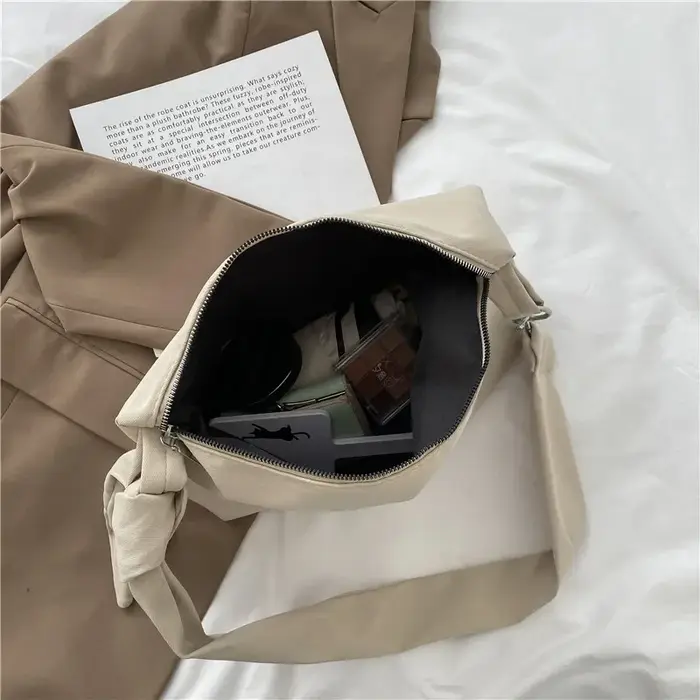 Sac à bandoulière noir pour femmes et filles