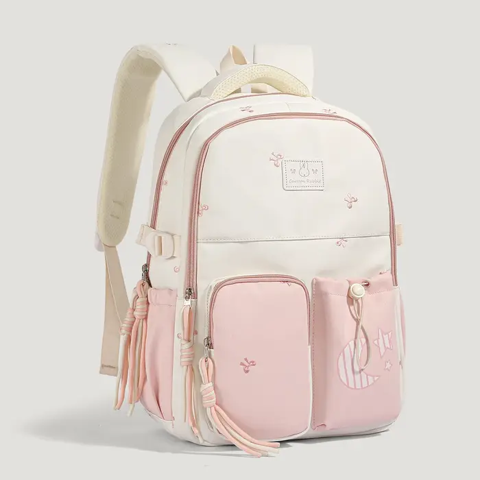 Nouveau sac d'école orthopédique minimaliste pour les élèves du collège, sac à dos de voyage grande