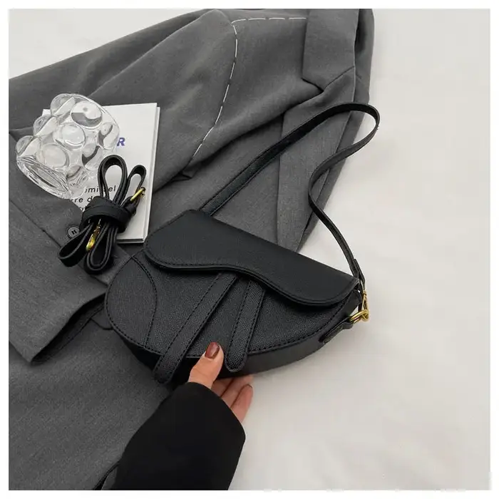 JIAERDI rétro Patchwork sac de selle femmes couleur unie en cuir délicat sac à bandoulière dames mode luxe Design sacs