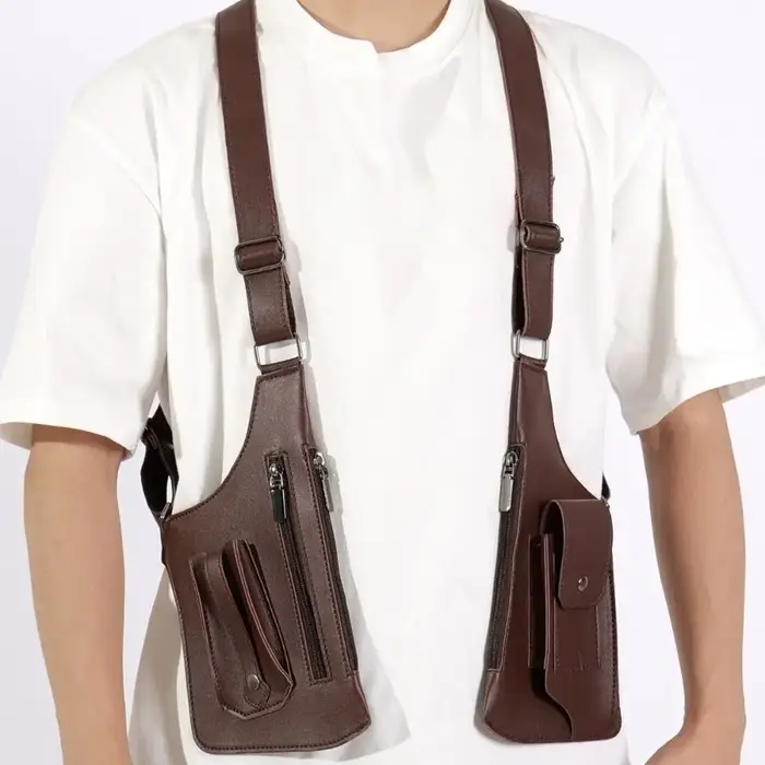 Sac vintage à double bandoulière
