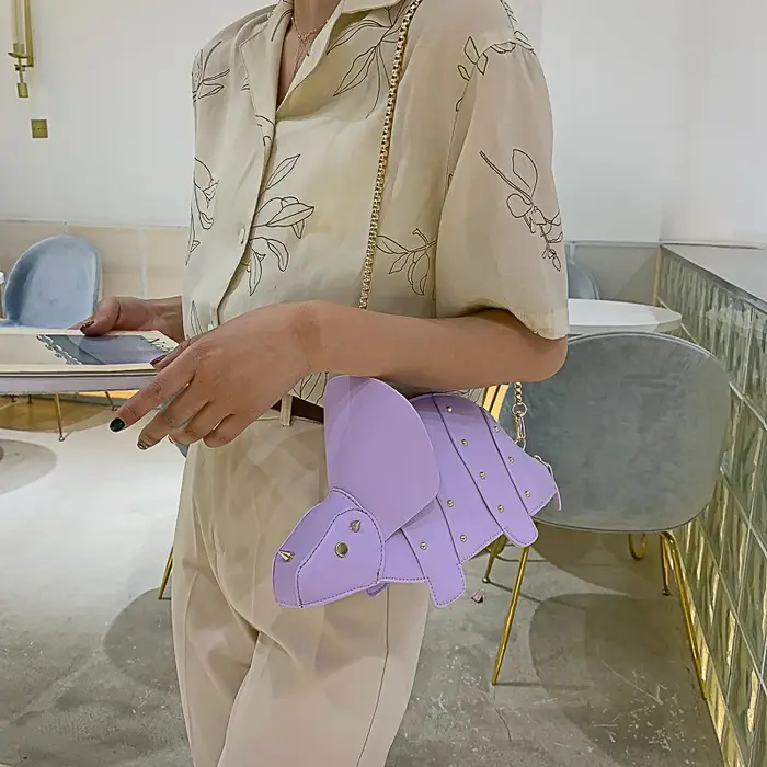 Triceratops Mini sac à bandoulière pour femmes sacs à main