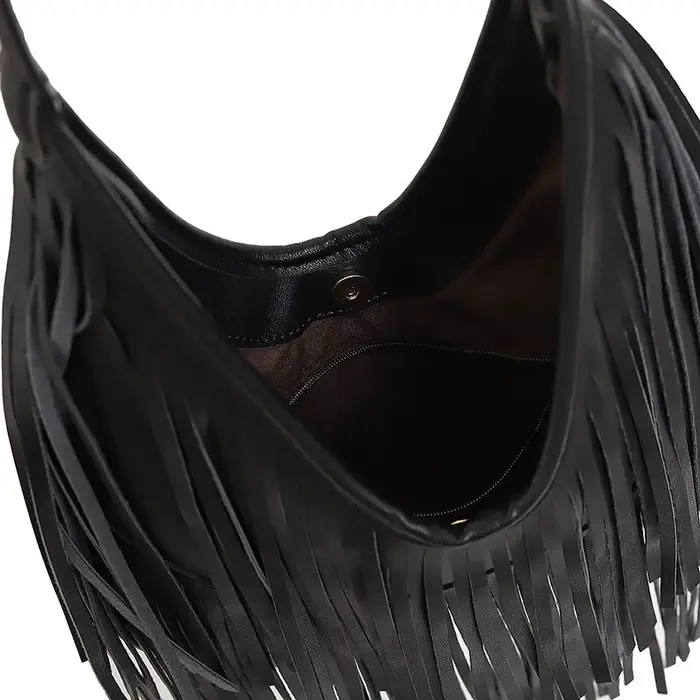 Longues glands femmes sac à main mode sacs à bandoulière pour dames sac