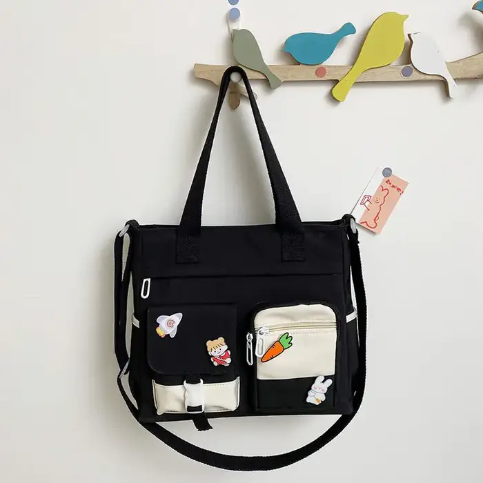 Nouveau sac à main d'école de créateur sac de messager pour les jeunes adolescentes sac à bandoulière fourre-tout