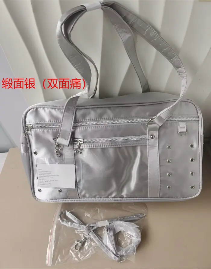 Sac à lacets avec nœud Ita sous les bras JK Sac Femme carré Transparent Bolsos De Mujer sacs à bandoulière