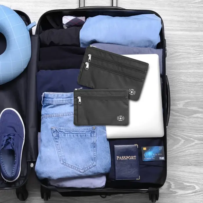Ensemble de pochettes pour passeport RFID