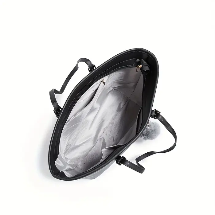 Sac à main fourre-tout en cuir PU pour femmes