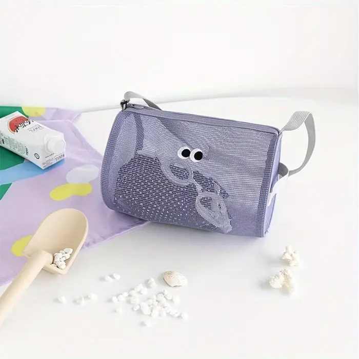Sac de natation de grande capacité, sac de plage étanche, maille respirante, bandoulière simple, sac