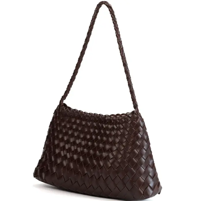 Sac à main rétro tissé