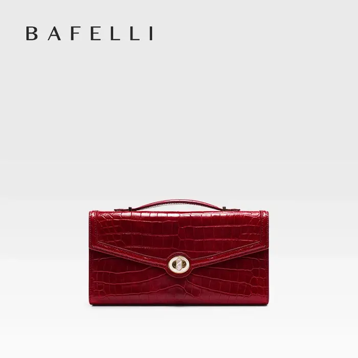 BAFELLI 2025 nouveau sac à main pour femmes portefeuille en cuir fête épaule robe sac