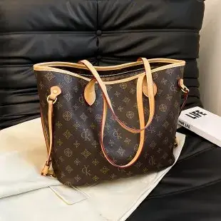 Sac à langer minimaliste de style vintage en cuir pour femme – Sac fourre-tout élégant, sac bandouli