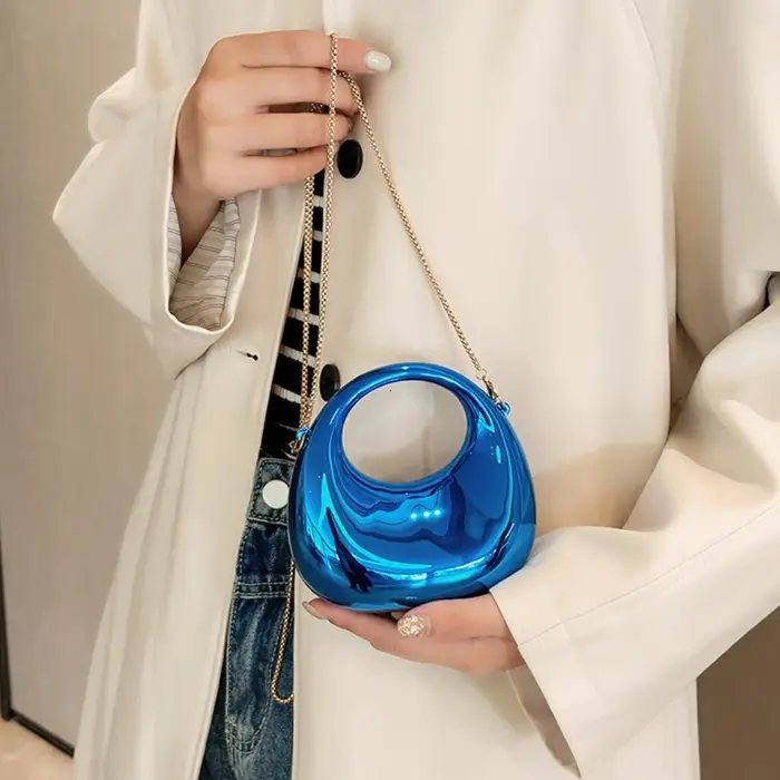 Demi-lune fête Banquet sac pour femmes sac à main De luxe Bolso De Mujer vente chaude