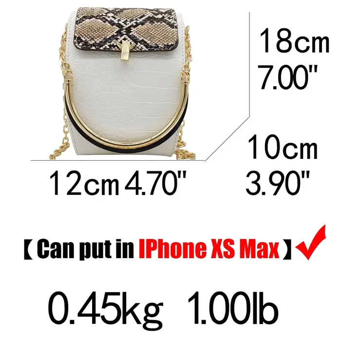 Sac à Main en Faux Cuir PU pour Femme