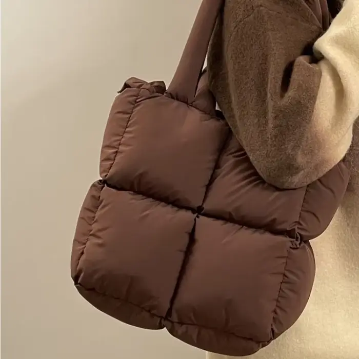 Sac à bandoulière bouffant de styliste pour femmes