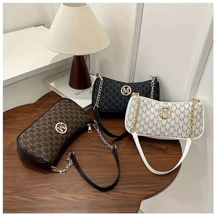 Sac à bandoulière tendance pour femme avec ceinture décorative