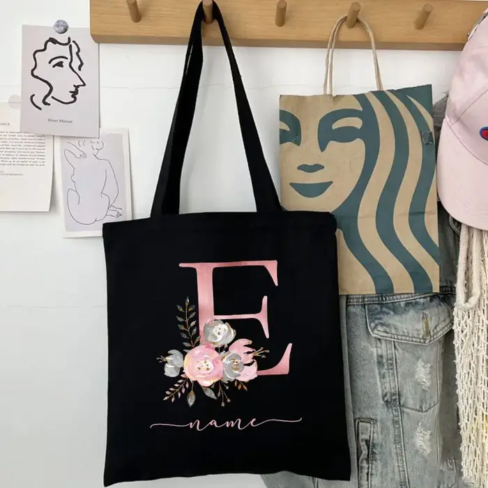 Sac à bandoulière personnalisé avec nom pour femmes