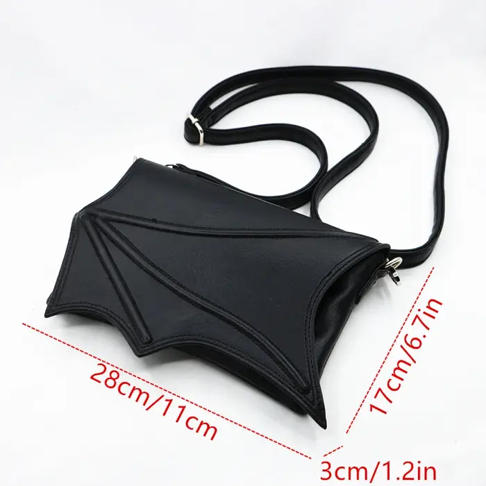 Sac à ailes de chauve-souris noir