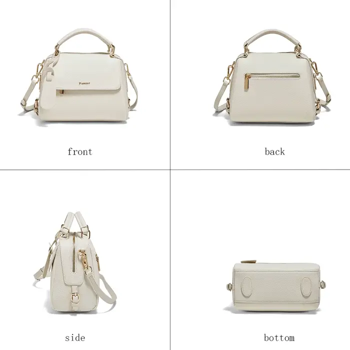Sac à main femme FOXER 2026 en cuir de vachette, sac à bandoulière de luxe léger pour le quotidien e