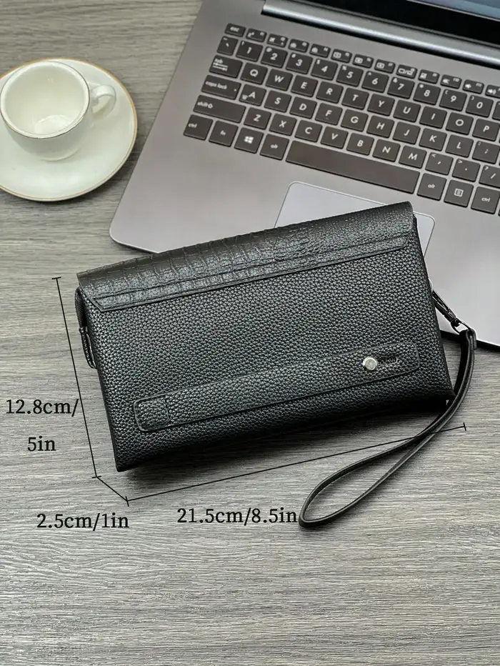 Pochette motif Crocodile à la mode