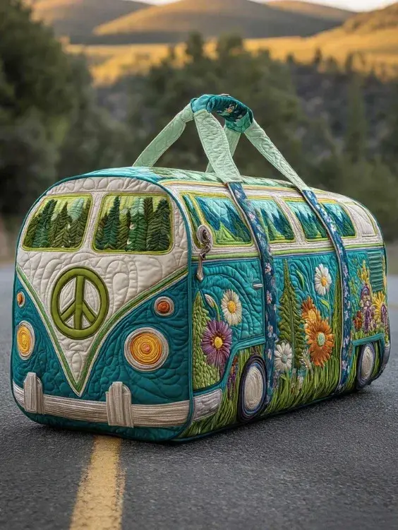 Nouveauté 2026 : Sac de voyage portable imprimé numériquement en 3D pour AliExpress, Amazon et sites indépendants