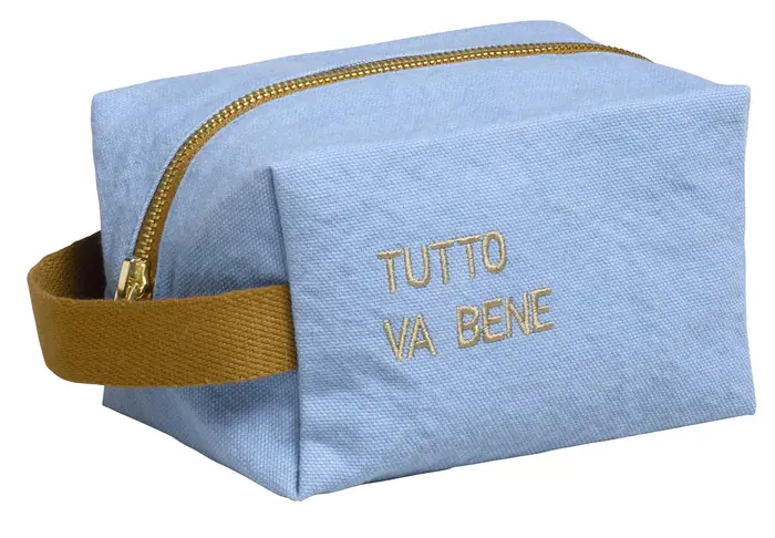 Trousse cube Tutto Bluetiful S 10 x 16 x 10