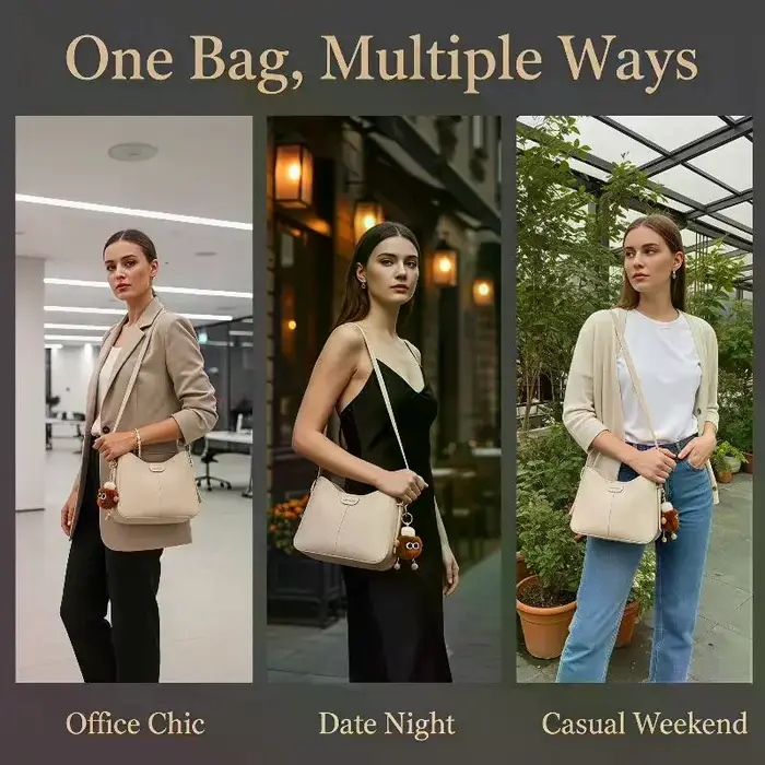 Sac seau confortable et polyvalent avec design ergonomique pour les voyageurs