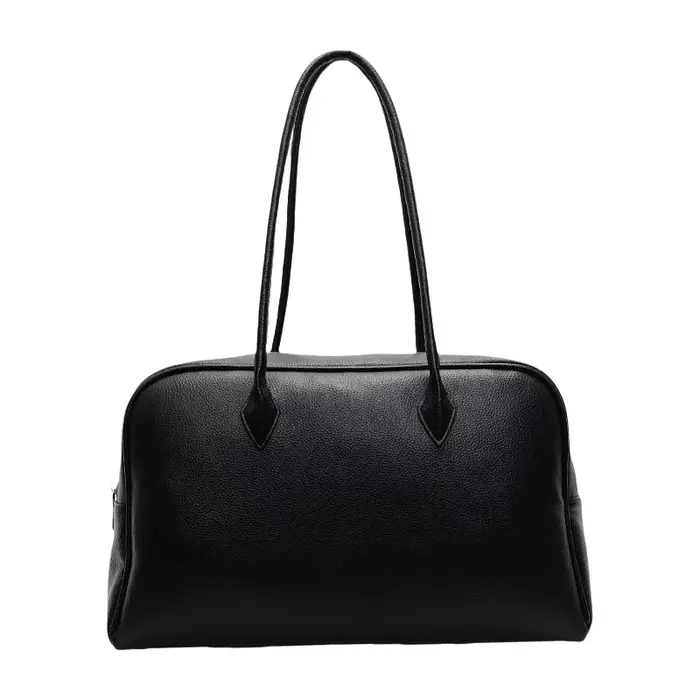 Sac fourre-tout rétro style universitaire grande capacité pour femme